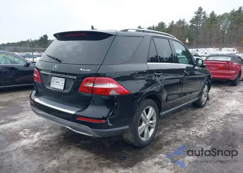 2013 Mercedes-Benz Ml 350 4Matic из США, поврежденный, VIN 4JGDA5HB2DA256606